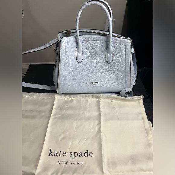 Light Blue Kate Spade Purse - Picture 2 of 12